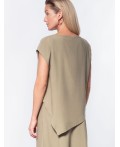 Топ женский св.оливковый
