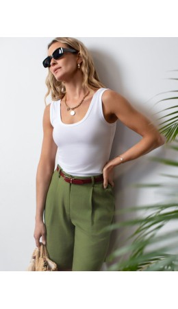 Топ женский белый