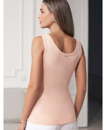 Топ женский пудра