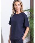 Футболка женская т.синий