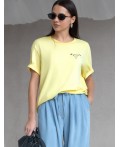 Футболка женская лимонный_love