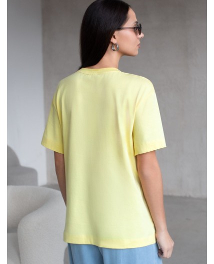 Футболка женская лимонный_love