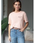 Футболка женская пудра_love