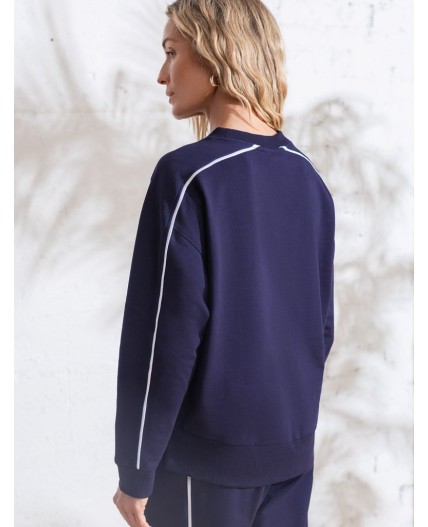 Джемпер женский т.синий_cotton club