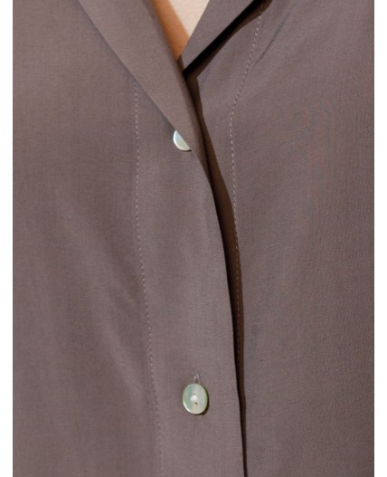 Блузка женская кофейный