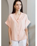 Блузка женская пудровый