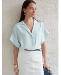 Блузка женская светло-лазурный