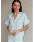 Блузка женская светло-лазурный