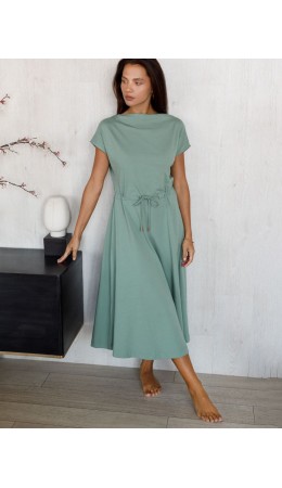 Платье женское св.оливковый