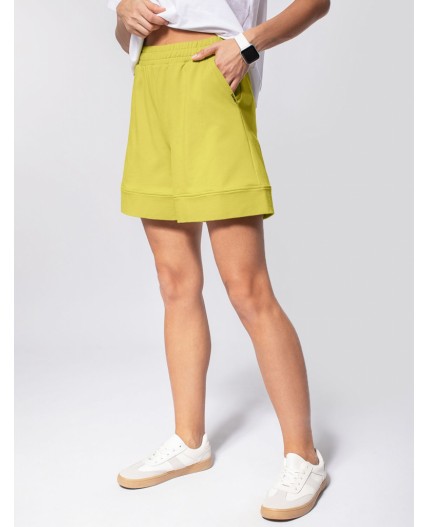 Шорты женские горчично-лаймовый