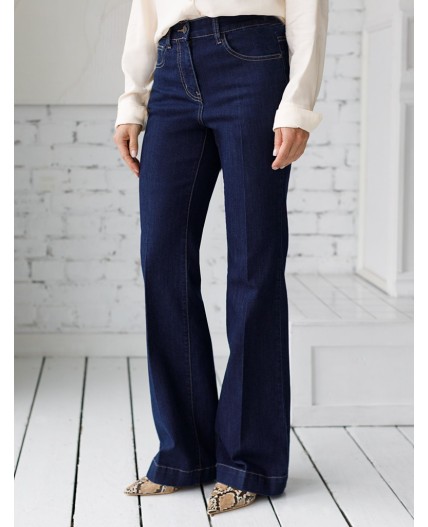 Джинсы женские темно-синий