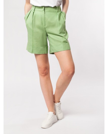 Шорты женские фисташковый