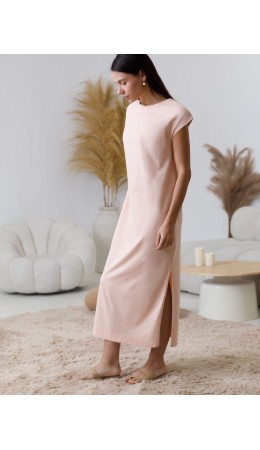 Платье женское пудра