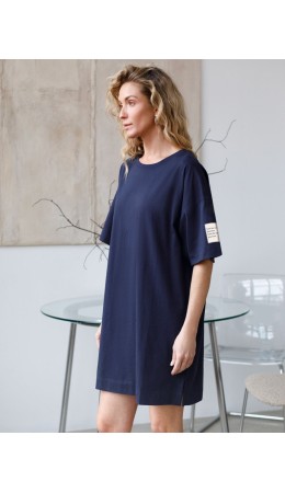 Платье женское т.синий_love_live