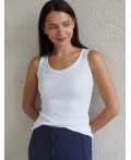 Топ женский белый