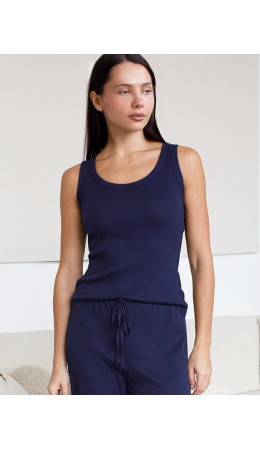 Топ женский т.синий