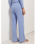 Брюки женские голубой меланж