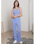 Брюки женские голубой меланж