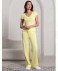 Брюки женские лимонный