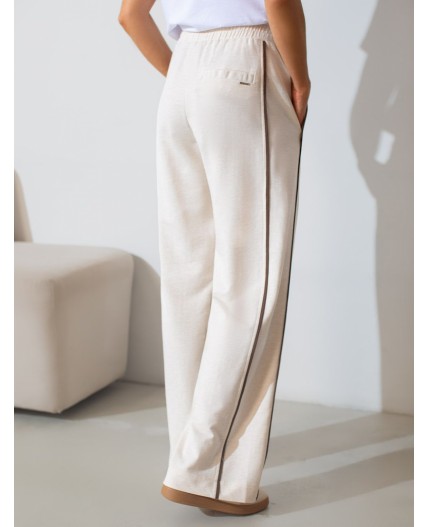 Брюки женские овсяный меланж