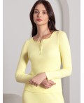 Джемпер женский лимонный