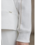 Джемпер женский белый_athleisure mood
