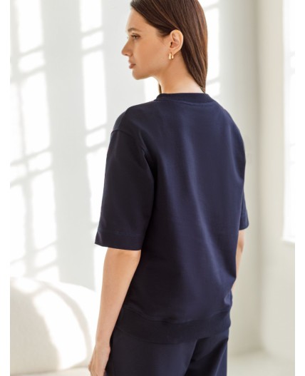 Футболка женская т.синий_vintage