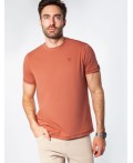 Футболка мужская кирпично_бордовый