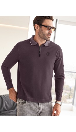 Джемпер мужской бургунди