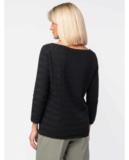 Джемпер женский черный