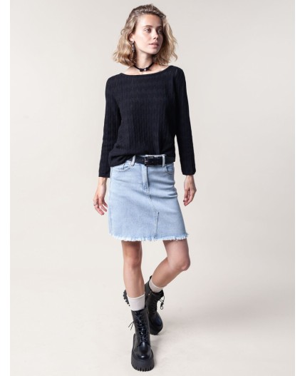 Джемпер женский черный