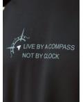 Футболка мужская черный_компас