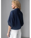 Блузка женская темно-синий