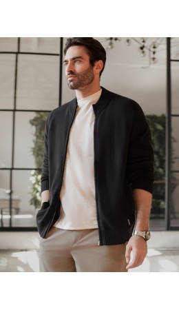 Джемпер мужской черный