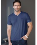 Футболка мужская св.синий