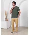 Футболка мужская т.оливковый