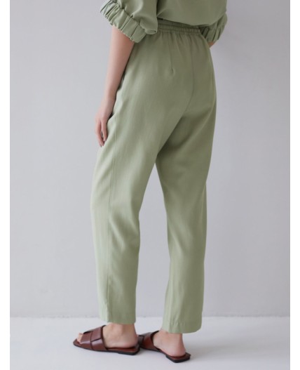 Брюки женские зеленый чай