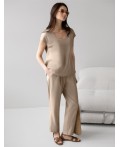 Брюки женские светло-бежевый