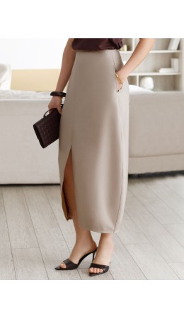 Юбка женская светло-бежевый