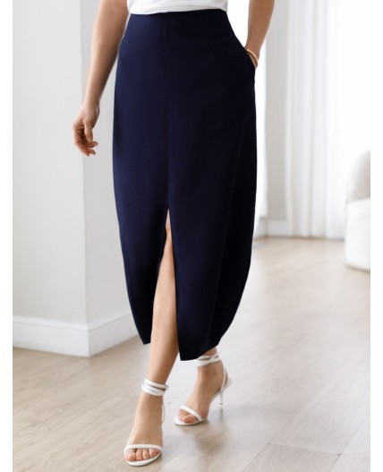 Юбка женская темно-синий