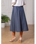 Юбка женская серо-синий