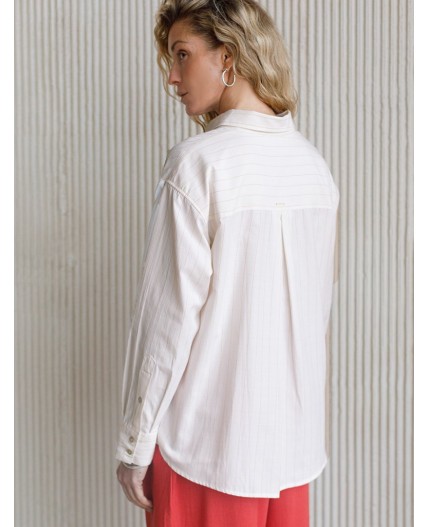 Блузка женская молочный-бежевый