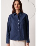 Блузка женская темно-синий