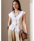Блузка женская белый