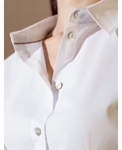 Блузка женская белый