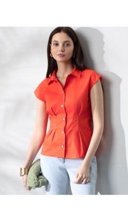 Блузка женская коралловый