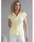 Блузка женская лимонный
