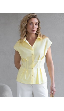 Блузка женская лимонный