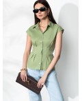 Блузка женская оливковый