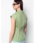 Блузка женская оливковый